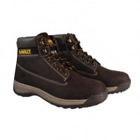 DeWalt Apprentice Nubuck Safety Boots - Brown - Size 10