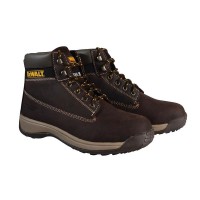 DeWalt Apprentice Nubuck Safety Boots - Brown - Size 11
