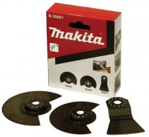 Makita B-30601 3 Piece Multitool Flooring Accessory Set