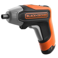 Black & Decker BCF611CKUSB 3.6V Cordless Rapid Screwdriver 10x Bits & Case