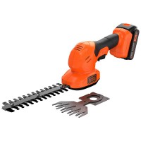 Black & Decker BCSS18D1-GB 18v Cordless Shear Shrubber + 1 x 2.0 Ah & Charger