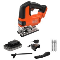 Black & Decker BLCJS78E1 18V Cordless Brushless Jigsaw - 1 x 2.5Ah