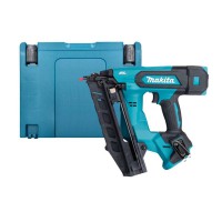 Makita DBN610ZJ 18 Volt LXT Li-Ion Cordless 16Ga Angled Finish Nailer Body Only in Case - DBN610ZJ