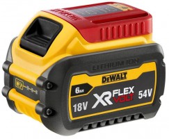 Dewalt Reconditioned DCB546 Ex-Display 18 / 54 Volt 6.0 / 2.0 Ah FlexVolt Li-Ion XR Slide Battery Pack