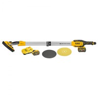 DeWalt Reconditioned DCE800T2 18V XR FlexVolt Brushless 225mm Drywall Sander + 2 x 6.0Ah