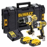 DEWALT Reconditioned DCK276P2 Brushless Twin Pack 18 Volt 2 x 5.0Ah Li-Ion