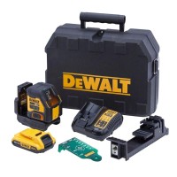 Dewalt Reconditioned DCLE34021D1 18v XR Cross Line Green Laser Inc 1x 2.0Ah Battery