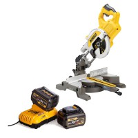 DEWALT Reconditioned DCS777T2Q-GB XR FlexVolt Cordless Mitre Saw 54 Volt 2 x 6.0Ah Li-Ion