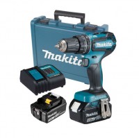 Makita DHP485SFE 18V LXT Li-Ion Brushless Combi Hammer Drill +2 x 3.0Ah & Case