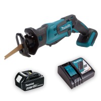 Makita DJR183 18 Volt LXT Li-Ion Cordless Mini Reciprocating Saw + 5.0Ah Battery & Charger