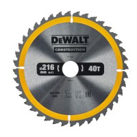 DeWalt 216mm x 30mm 40T Construction Circular Saw Blade - DT1953-QZ