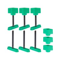 MicroJig DV-HL2.0K6 Matchfit Dovetail Track Hardware 2.0 2\" Track Screw Kit 6 Pack