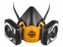 DeWalt Half Face Mask Respirator (Large) with P3 Filters - DWR1HMLP3