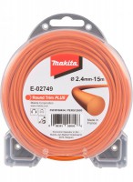 Genuine Makita 369224602 2.4mm x 15m Rounded Trim Plus Line For Garden Strimmers