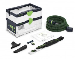 Festool 576936 CLEANTEC CTLC SYS I-Basic Twin 18v 36v Cordless Dust Extractor - Body Only / No Battery or Charger