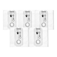 Festool 577484 SC-FIS-CT 25/5 Selfclean Filter Bag for CT 25 (Pack of 5)