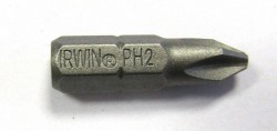 Irwin PH2 x 25mm Screwdriver Bit - LOOSE