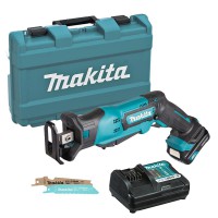 Makita JR105DWAE.1 Compact Reciprocating Saw 1 x 12V CXT 2.0Ah Battery, Charger and Case - JR105DWAE.1
