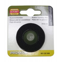 Proxxon 28548 Rubber support disc for LHW + LHW/A, 50 mm NO 28 548