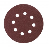 Makita P-43561 125mm 5\" 100g Hook & Loop Backed Abrasive Sanding Disc - Pack of 10