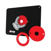 Kreg PRS4036 Precision Router Table Insert Plate Pre-Drilled Bosch Porter-Cable