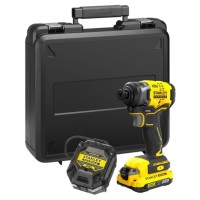 Stanley Fatmax SFMCF810D1K Brushless 18V Li-Ion Impact Driver 1 x 2.0ah Battery + Case
