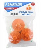 Spartacus SP153 Trimmer spool & line - Pack of 3