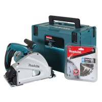 Makita SP6000J 110 Volt 165mm Plunge Cut Saw 1300W w/ MakPac Type 4 Kitbox