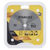 Stanley STA10080 Cross Cut Circular Saw Blade 140mm x 12.7mm 100 Teeth