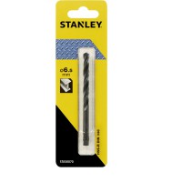 Stanley STA50070 Drill Bit, HSS-R   Ø6.5mm Flute Length: 63 Overall Length: 101