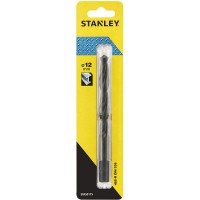 Stanley STA50115 Drill Bit, HSS-R   Ø12mm Flute Length: 101 Overall Length: 151