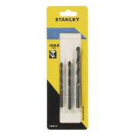Stanley STA50170 HSS-R Drill Bits Ø5 ,6 & 8mm