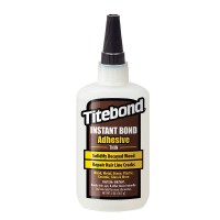 Titebond 6201 2oz Instant Bond Adhesive Thin for Wood Metal Stone Ceramic and Glass