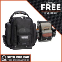 Veto Pro Pac MB5B Blackout Meter Bag with Promotional SPMC Tool Bag