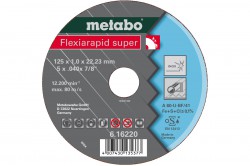 Metabo Flexiarapidsuper180x1,6x22,2stainless