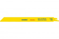 Metabo 631495000 BiM 225mm Sabre Saw Blades for Metal, Wood & Plastic - Pack of 5