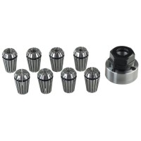 Proxxon 24038 Collet Set with ER 20 Collets for PD 250/E NO 24 038