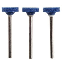 Proxxon 28783 Corundum Wheel Grinding Bits, 3 pcs.