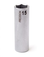 Proxxon 23544 3/8\" Drive Deep Socket, 15 mm NO 23 544