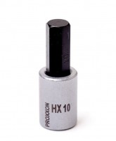 Proxxon 23581 3/8\" Allen Socket, HX 10 mm, 50 mm length NO 23 581