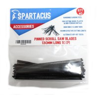 Pack of 40 Spartacus SPA004 Saw Blades 130mm 10TPI