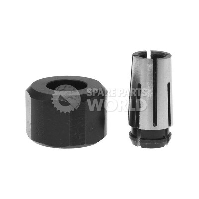 Makita Collet Nut & Cone 1/4 Kit Pack Gd0800c Gd0810c 193143-6 from Power  Tool Centre